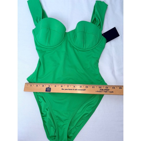 Kate Spade New York Green Underwire One Piece Swimsuit Women Small New - Picture 8 of 9